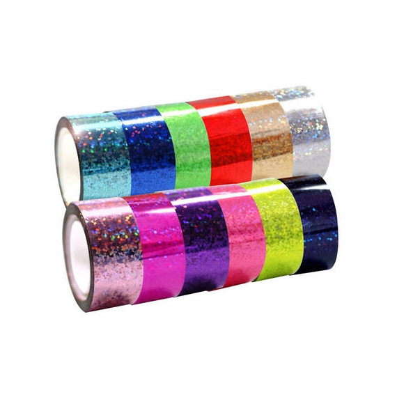 Shop Glitter Tape Detail Cropped PonteTreggings in Regular Fit